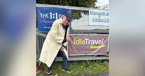 Idle Travel welcomes former Monty Python star’s ‘absolutely crackers’ picture