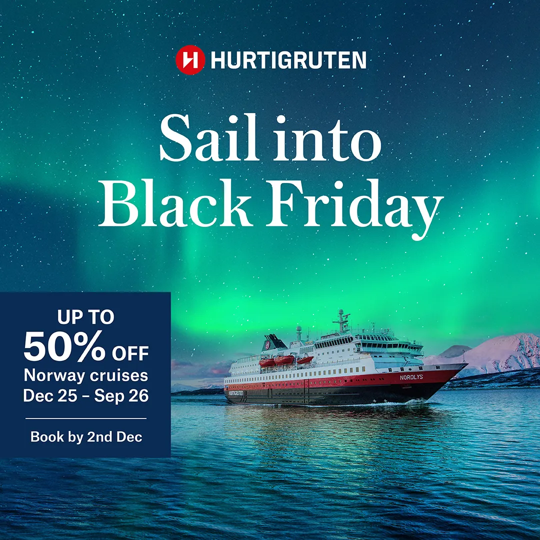 Save up to 50% on selected Norwegian voyages!