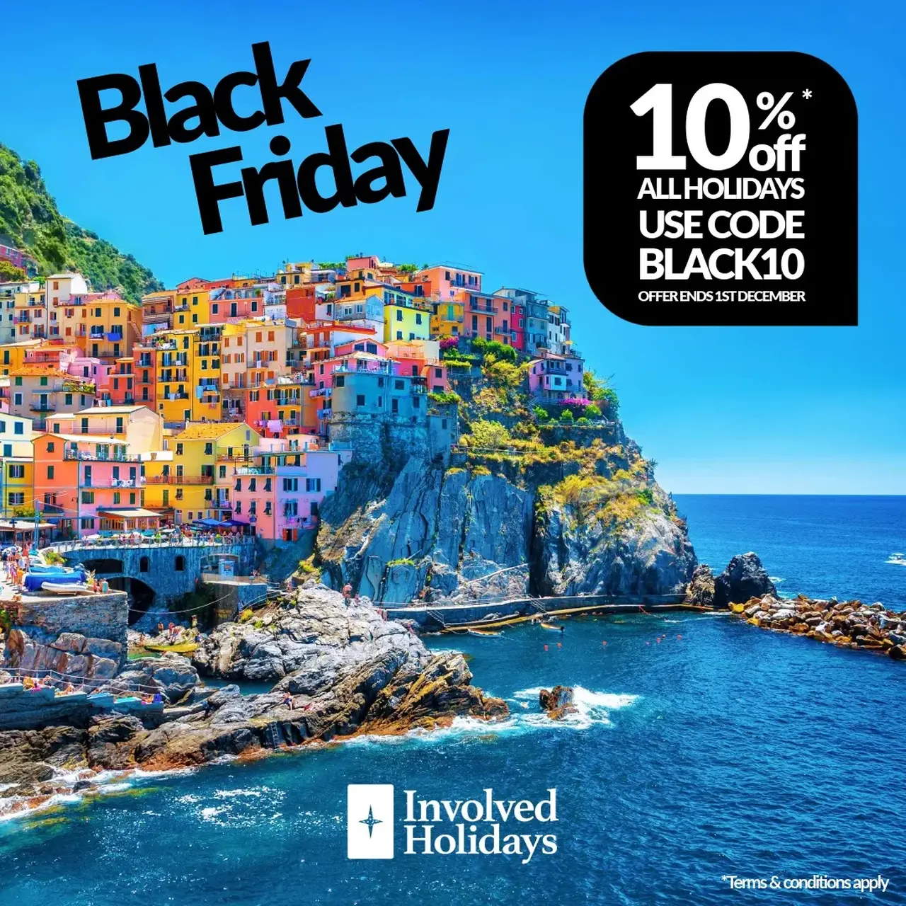 Involved Holidays - Black Friday offers