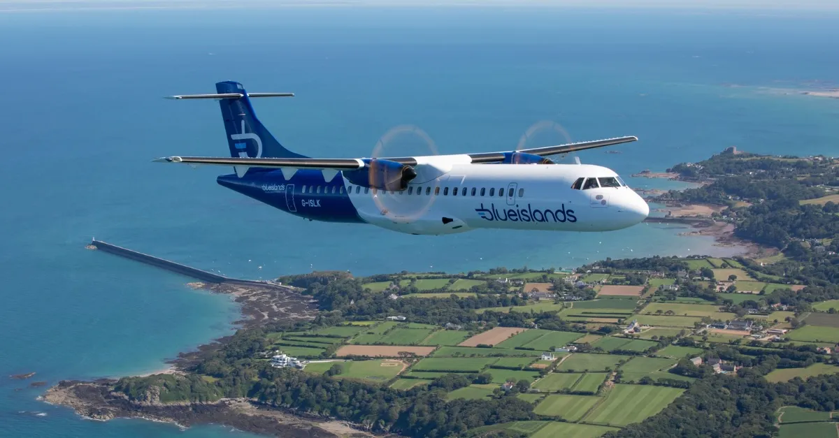 Blue Islands aircraft