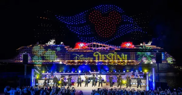 Disney Cruise Line christens fleet's newest arrival