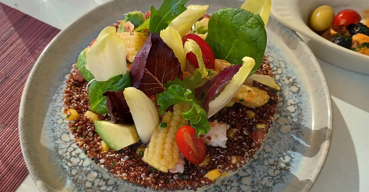 الطعام في المرسى