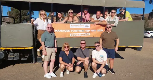 Brilliant Travel agents join Barrhead and Titan bosses on VIP trip