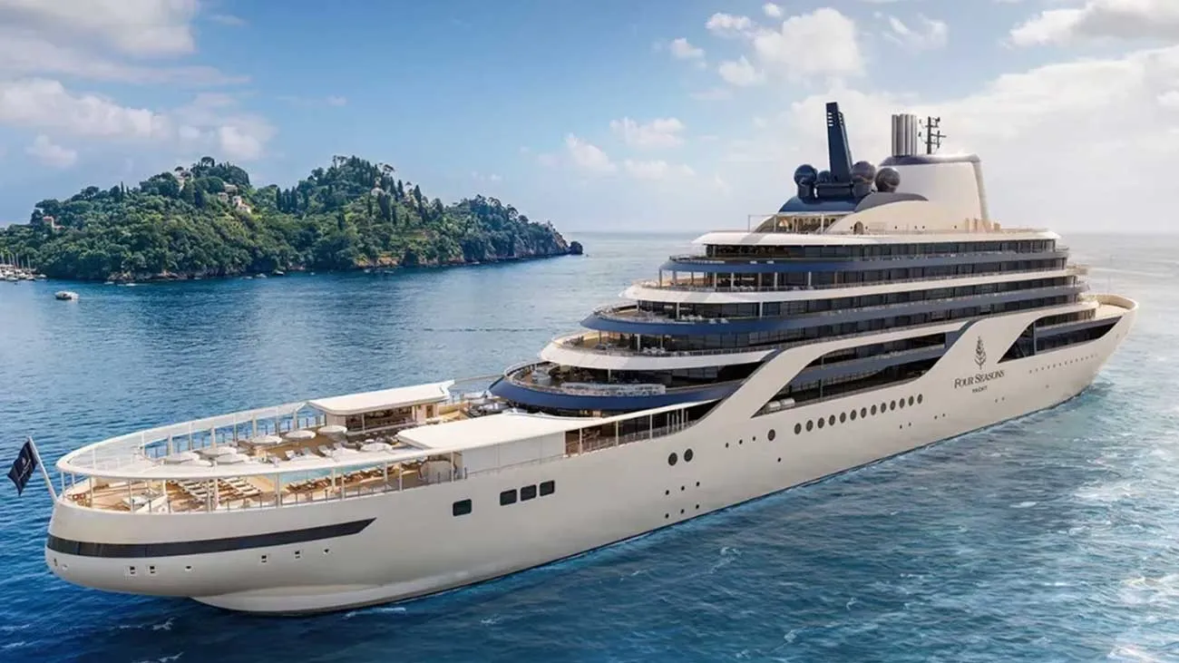 Four Seasons yacht completes sea trials