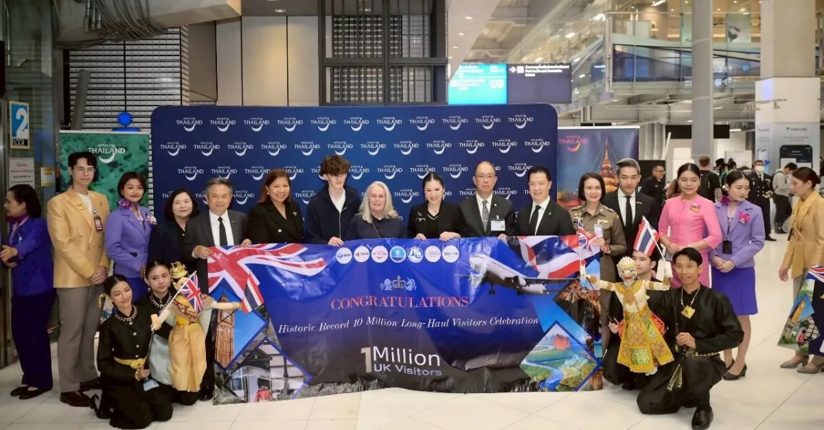 TAT 1m UK arrivals