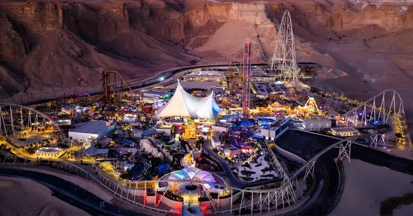 Inside Saudi Arabia's new Six Flags Qiddiya City theme park