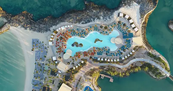 NCL transforms Bahamas private island with giant pool area and waterpark