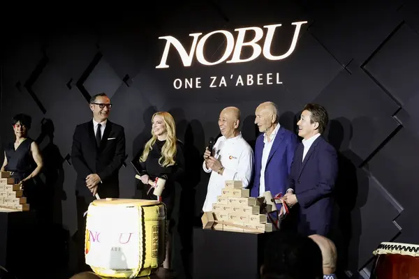 Inside Nobu One Za'abeel's star-studded launch party in Dubai