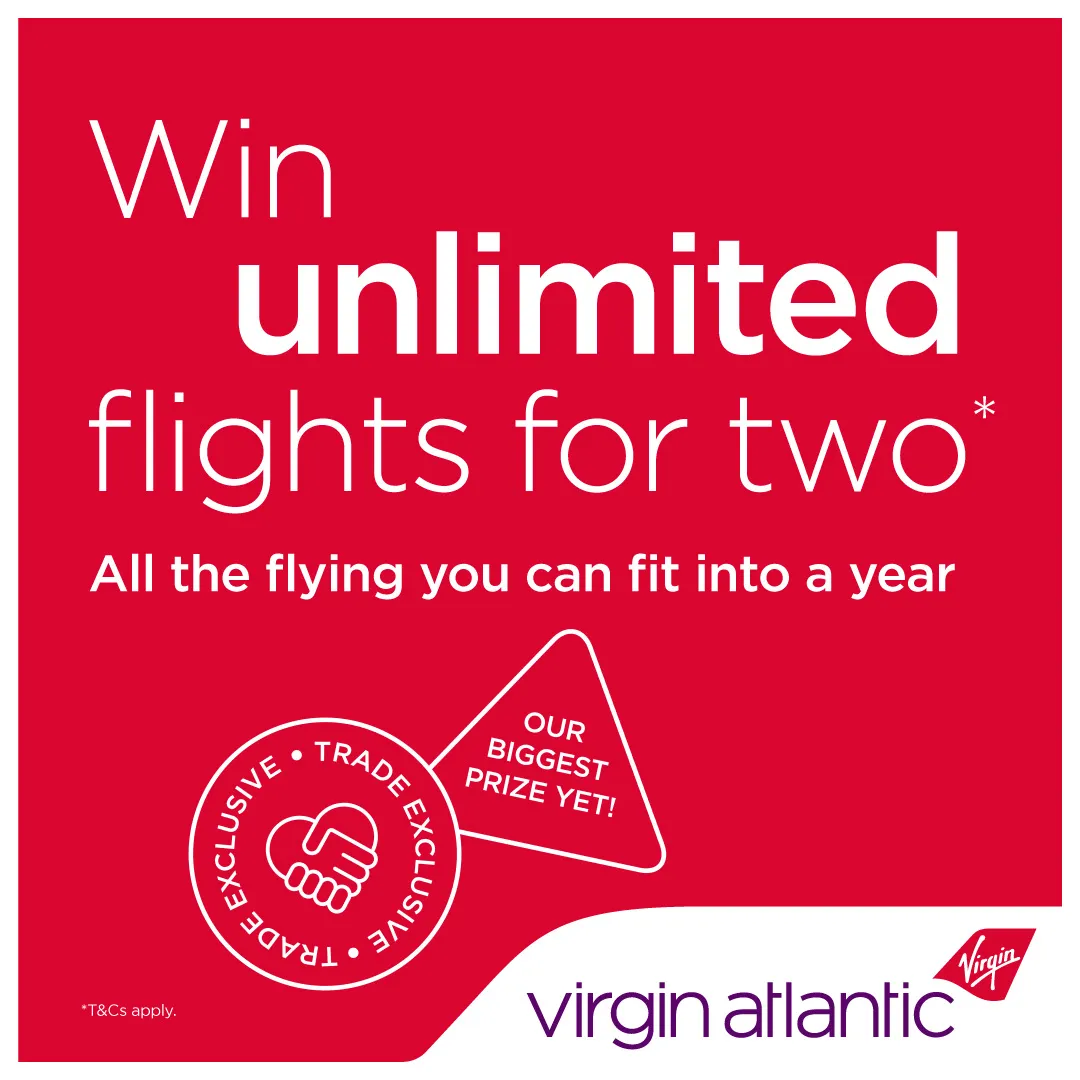 Virgin Atlantic: Win unlimited flights for two!