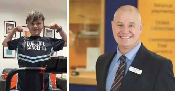 Grandson of Hays manager Colin Burns takes on charity challenge