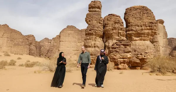 Prince William visits Saudi Arabia&rsquo;s cultural tourism hotspots