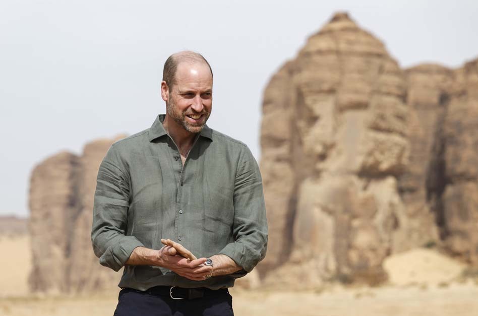 2 Prince William on first official visit to Saudi Arabia