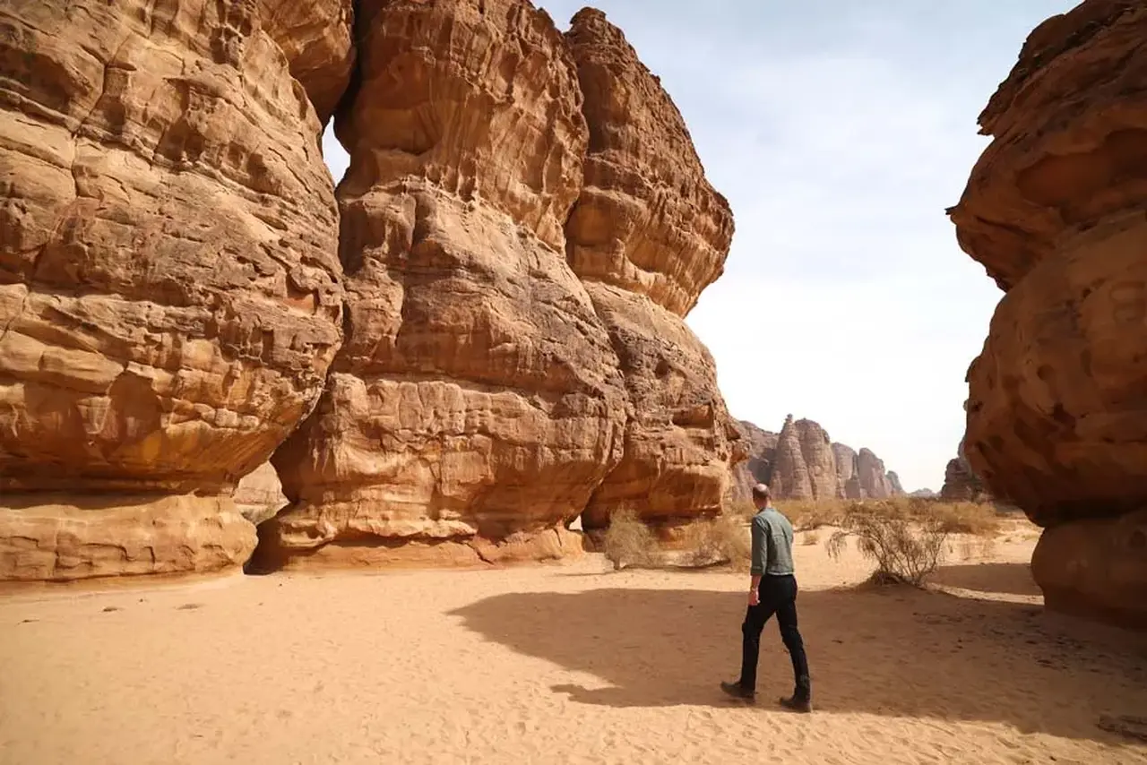 Prince William in AlUla desert