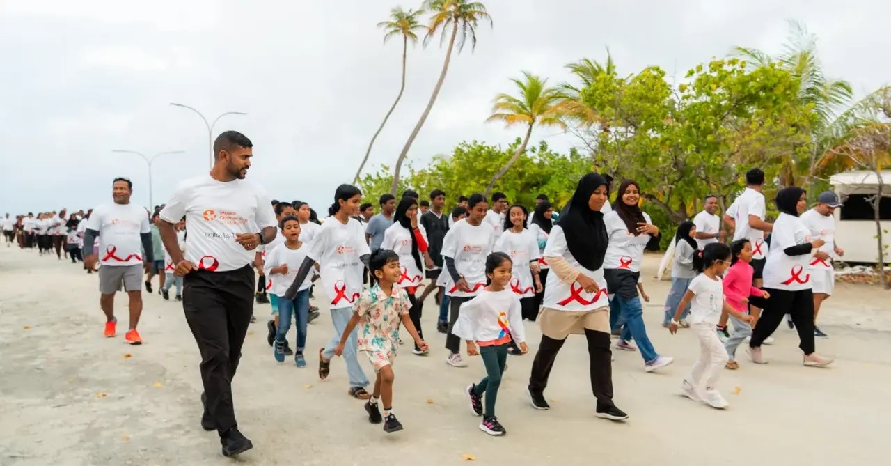 Sun Siyam Vilu Reef world cancer day event