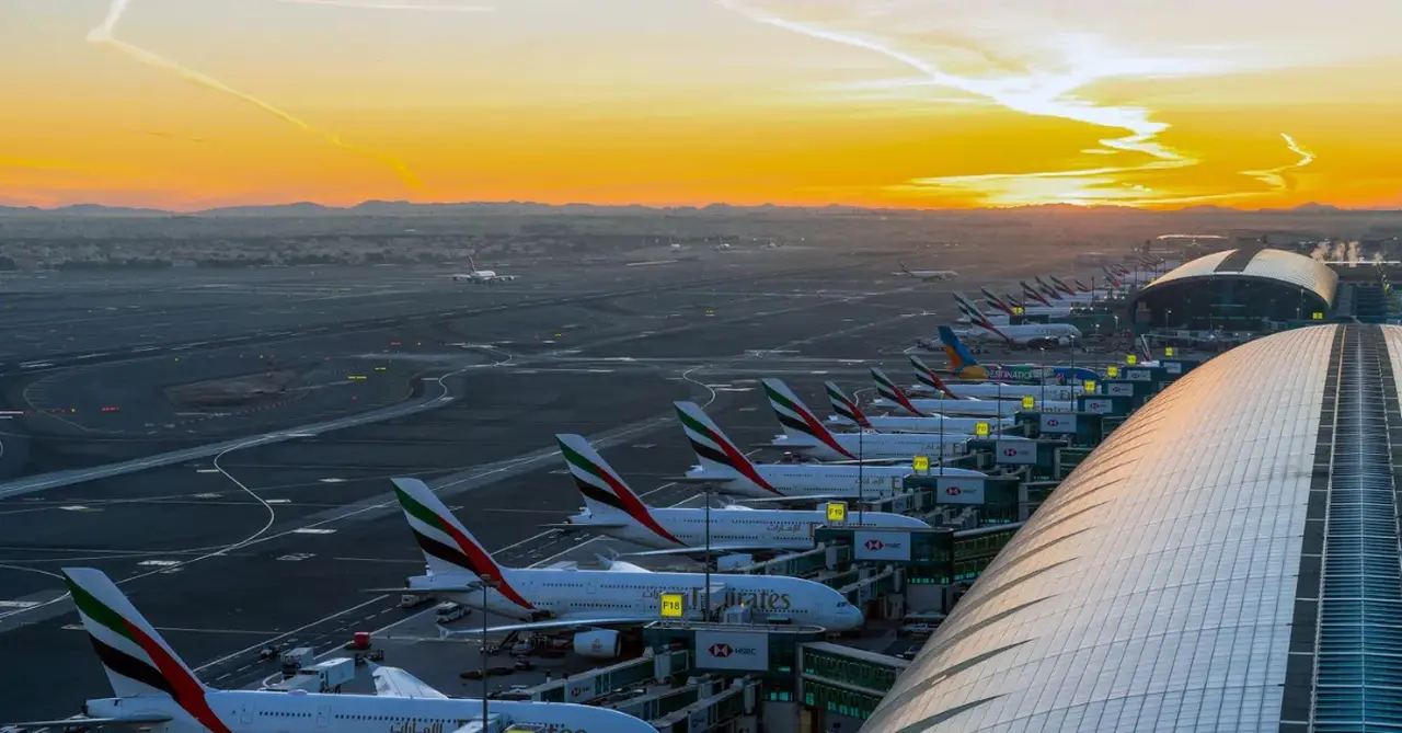 Gulf flight suspension 3 march Dubai International Airport