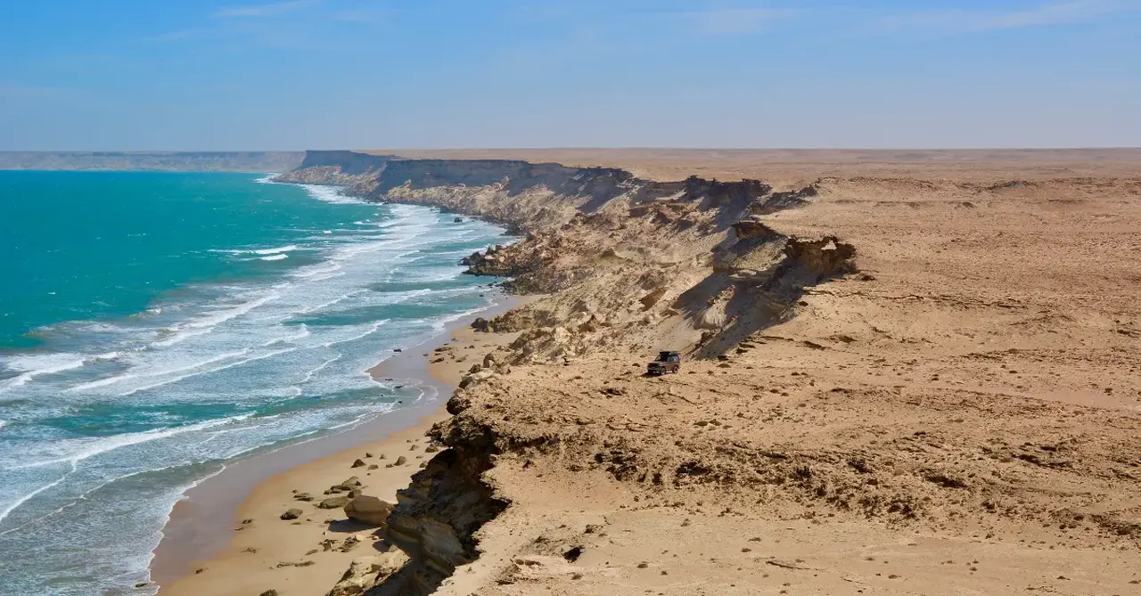 UAE Tourism Village Morocco La Guera Western Sahara shutte