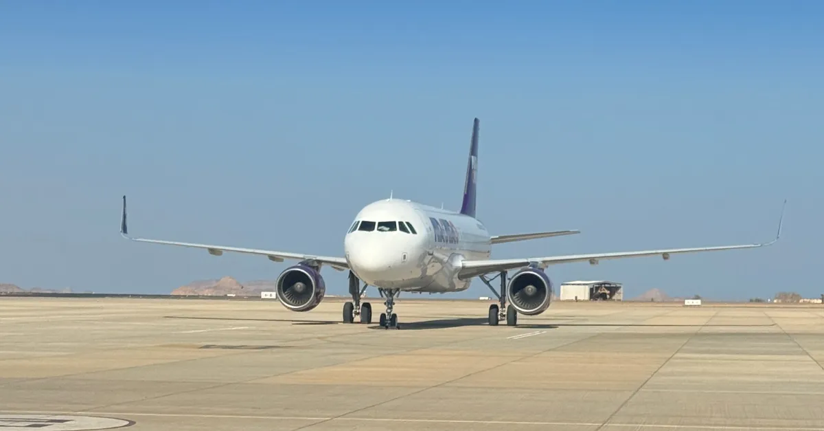 Air Charter Service A320 in Muscat