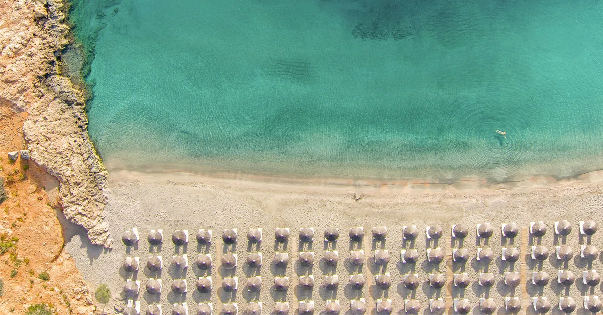 Dive right in: Crete&rsquo;s Daios Cove provides the perfect dose of half-term fun