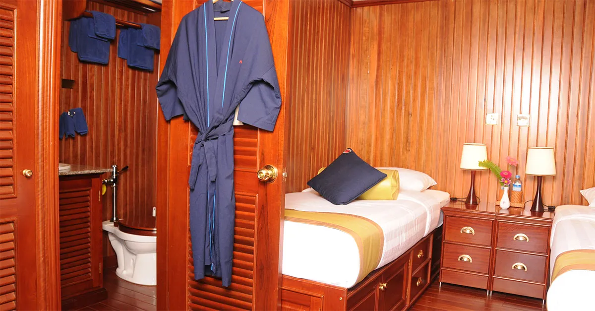 Katha Pandaw twin cabin