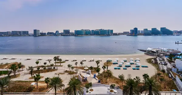 New beach opens on Yas Island, Abu Dhabi