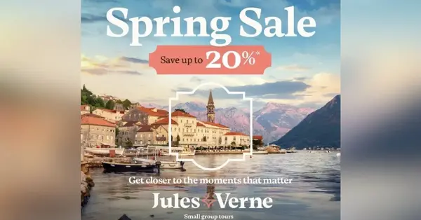 Jules Verne offers savings up to 20% in spring sale