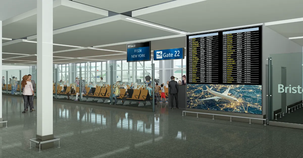 Bristol Airport expansion plan gate