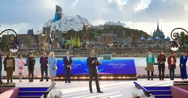 Frozen in spotlight with unveiling of revamped second Disneyland Paris park