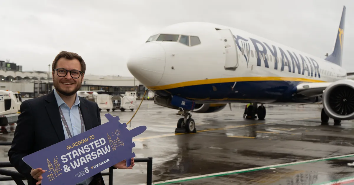 Ryanair new Glasgow routes