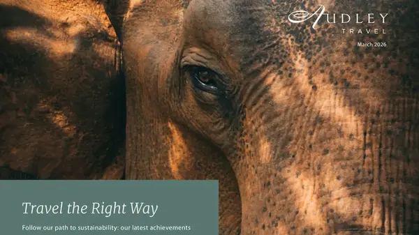 Audley Travel achieves 92% of ESG goals in 2025