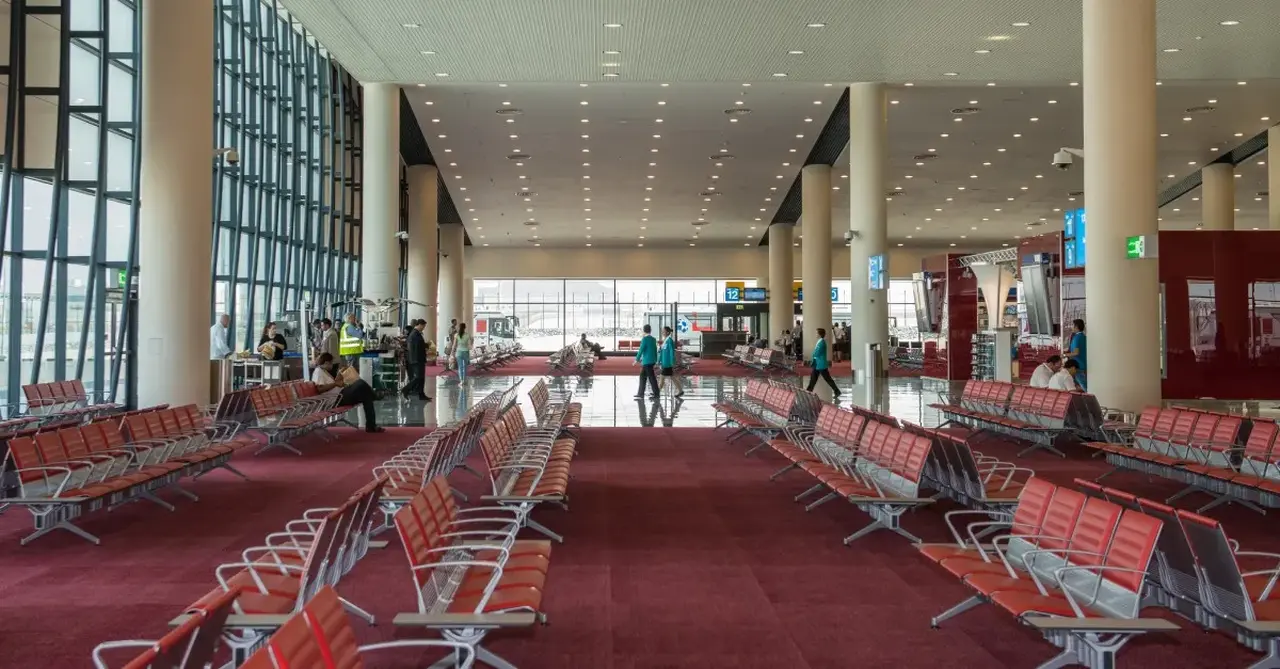 Dubai World Central Airport passenger terminal dubai ind