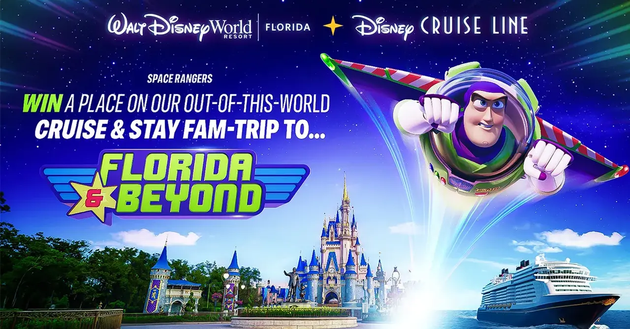 Win a place on a To Florida & Beyond Cruise & Stay FAM Trip with Disney