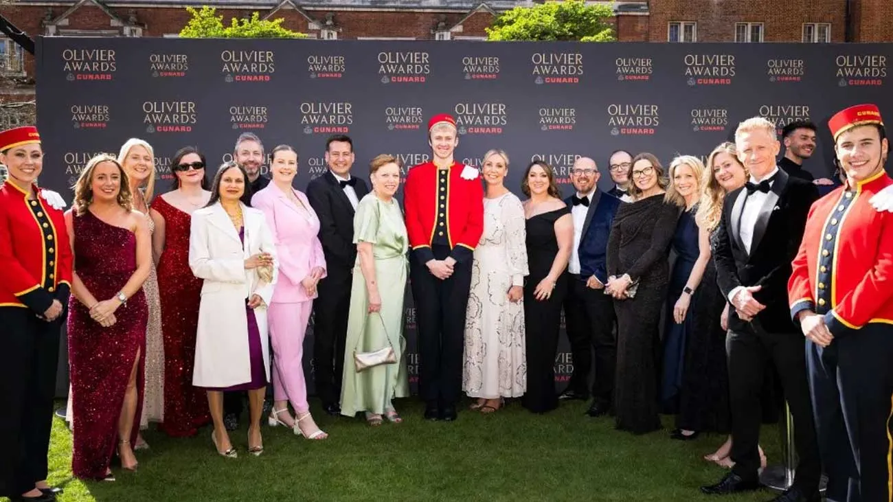 Cunard hosts 12 agents at 2026 Olivier Awards in London