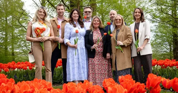 Holland America Line holds tulip-naming event for 153rd anniversary