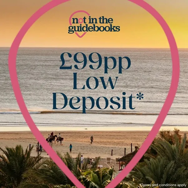 NITGB: Secure 2026 adventures with a&nbsp;LOW &pound;99pp deposit