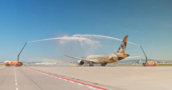 New Frankfurt Terminal 3 sees first departure by Etihad Airways