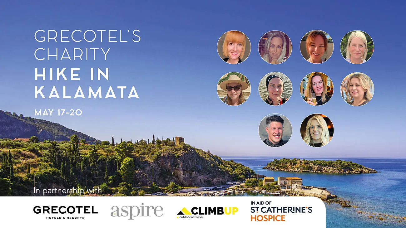 Eight agents selected to join Grecotel&rsquo;s second charity hike in Greece
