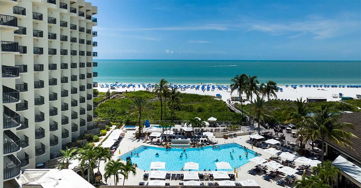 Pool from Hotel Hilton Marco Island