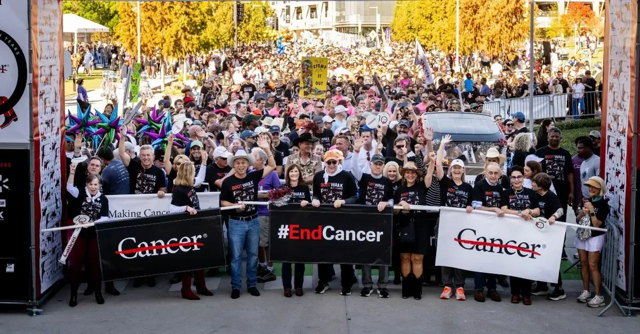 Crystal cruises Boot Walk at Sea UT MD Anderson cancer walk