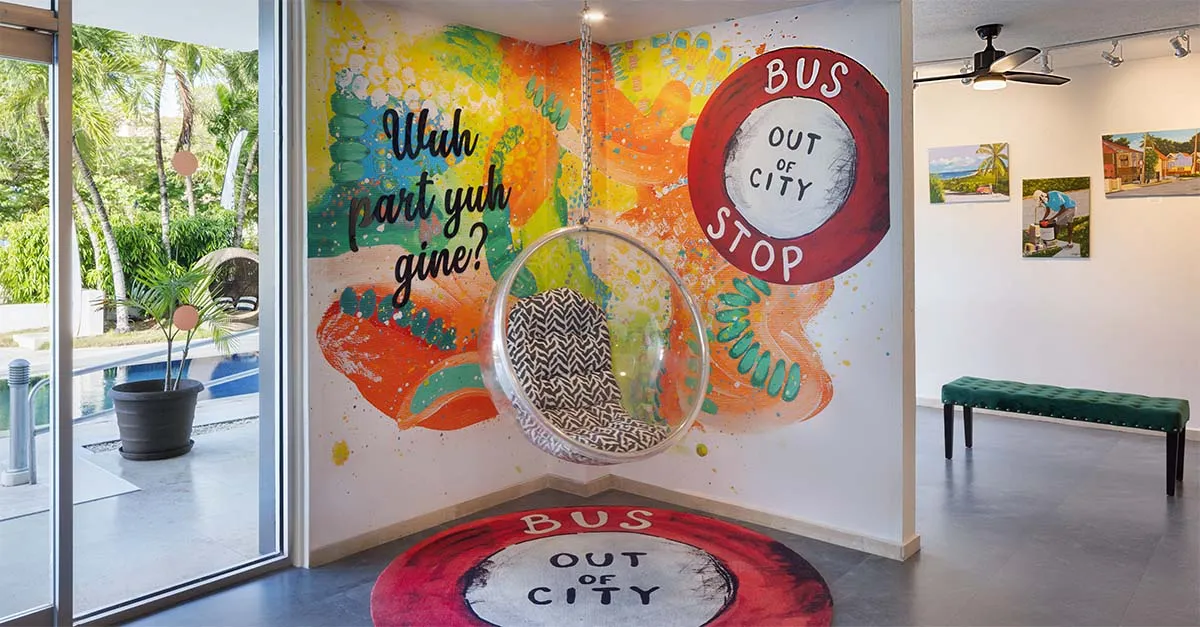 The Rockley Bus Stop Corner