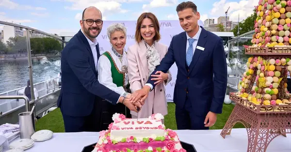 Viva Cruises holds christening for first Boutique collection ship