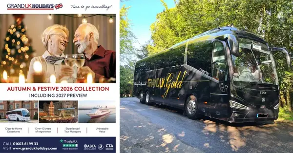 Grand UK Holidays expands Gold offering in autumn and festive brochure