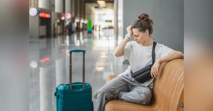 Stock photo of airline passenger. Photo: Olezzo/Shutterstock