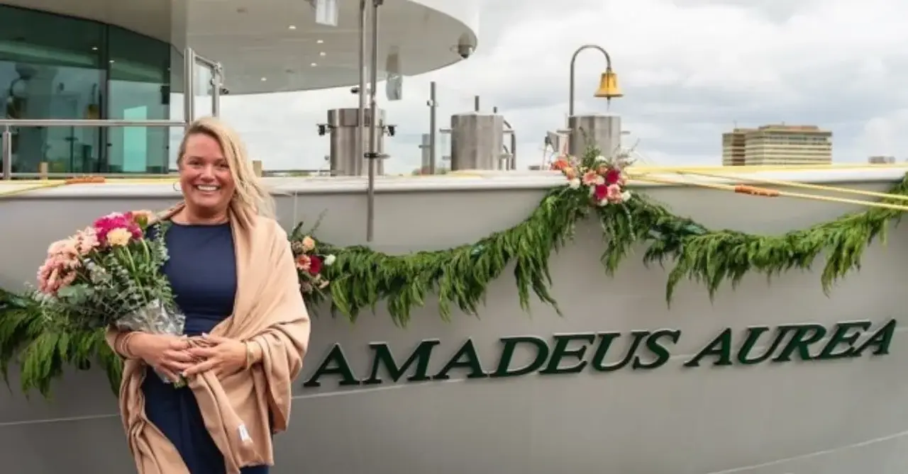 Amadeus River Cruises names newest ship in Amsterdam