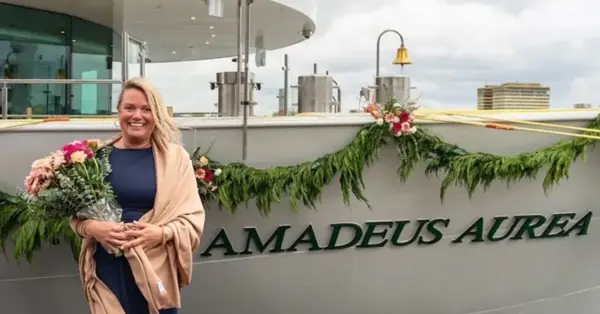 Amadeus River Cruises names newest ship in Amsterdam