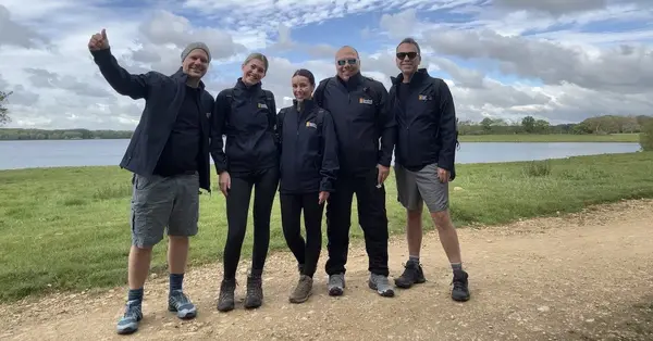 Involved Holidays team takes on marathon trek for local hospice