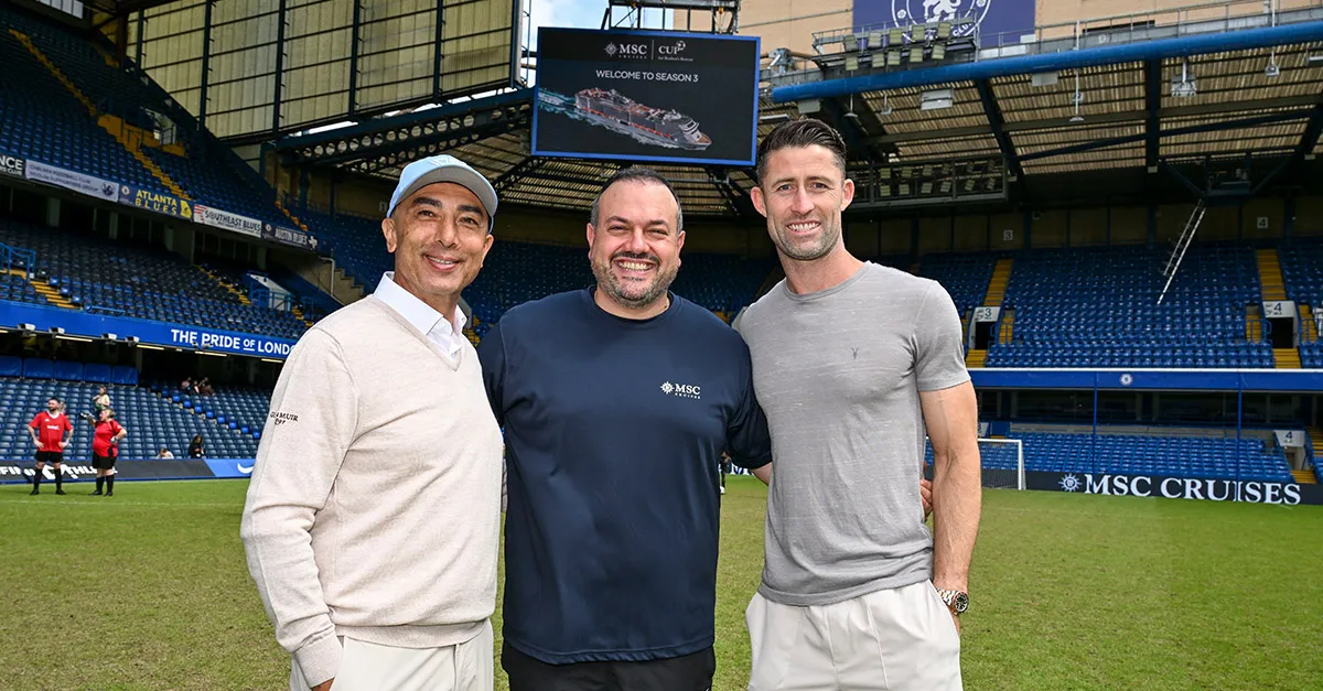 MSC Cup Antonio Paradiso Roberto Di Matteo and Gary Cahill