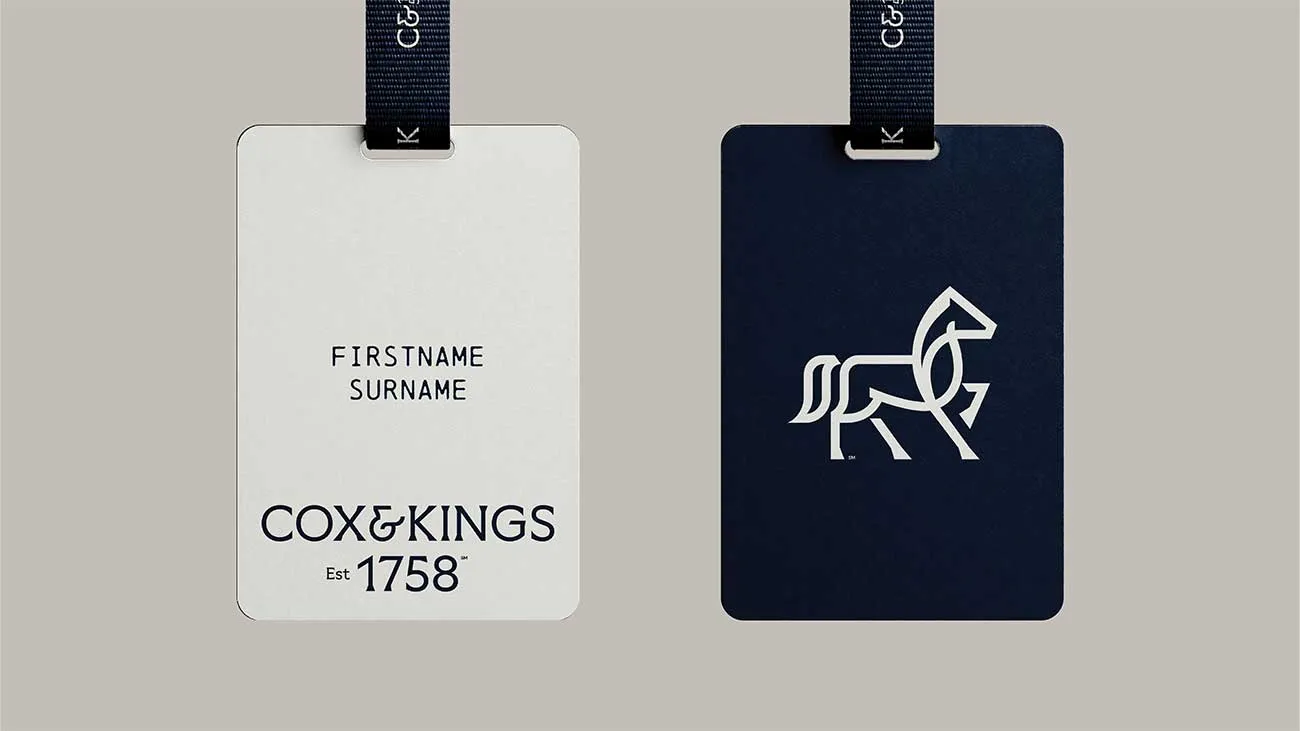 Cox Kings rebrand luggage tags