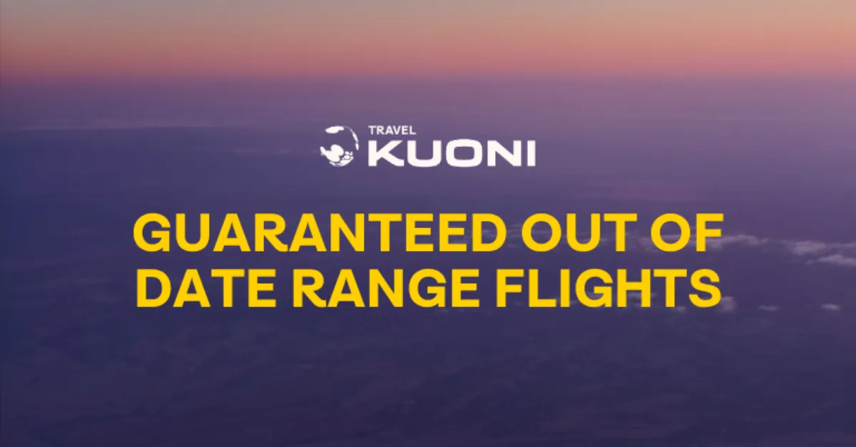 Kuoni out of date range flights 