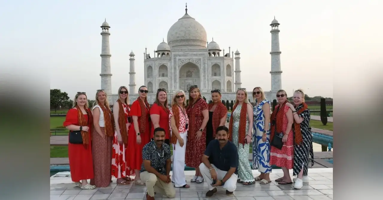 fam trip with Titan tour manager Raj Rathore and Titan tour