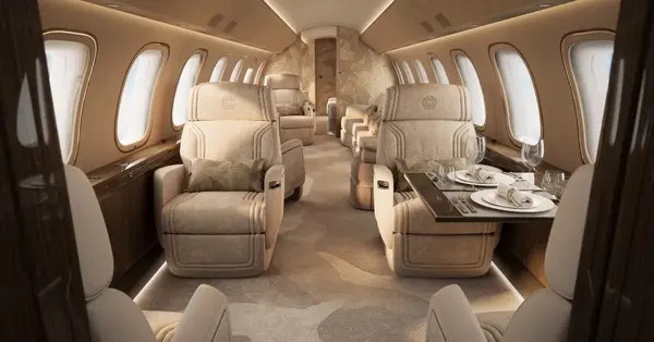 Bombardier reveals Elie Saab-designed Global 8000 aircraft